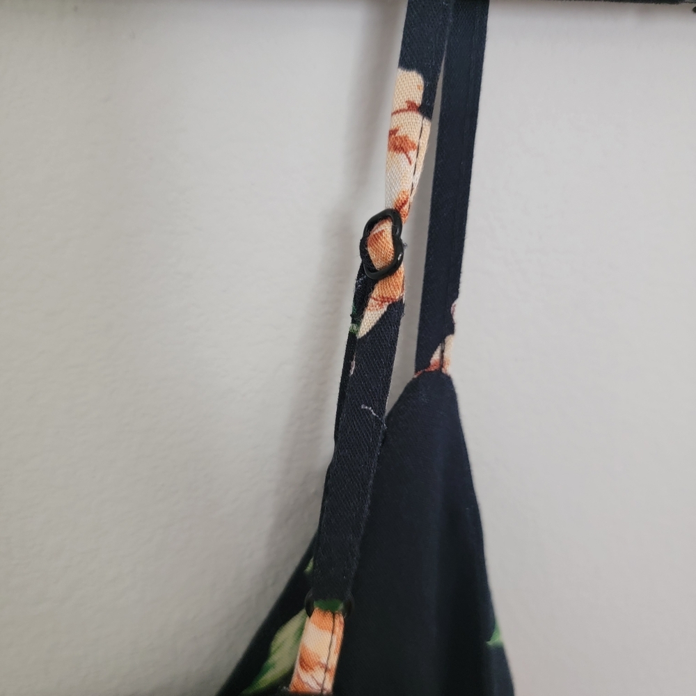 Old Navy Black Floral Maxi Dress - Picture 8 of 10